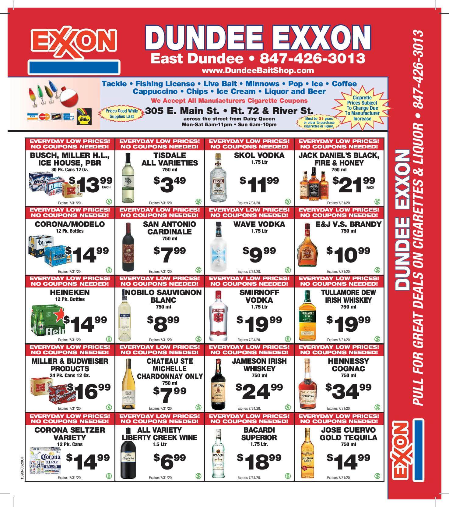 Coupons Dundee Bait Shop